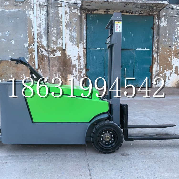 德钦县小型电动叉车1吨2吨步行站驾式电瓶堆高充电装卸车液压升降车铲车